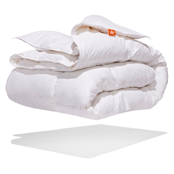 Canadian Down & Feather Company White Goose Feather Duvet & Reviews